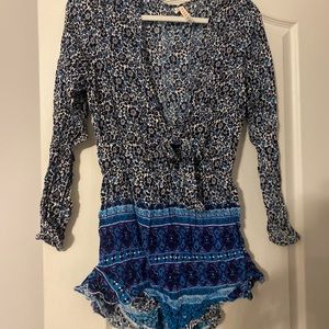 Raga Long Sleeved Boho romper